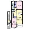レジデンス桜馬場Aの間取り画像