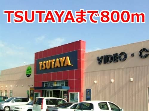 近くのTSUTAYAまで800m(徒歩10分)