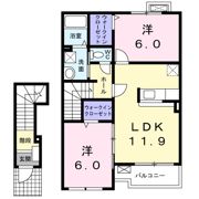 セレナ柴宮の間取り画像
