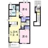 モデルノ ブローテ Cの間取り画像