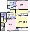 ハーモニーの間取り画像
