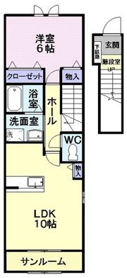 ラ・デシモNの間取り画像