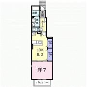辻ヶ花 弐番館の間取り画像