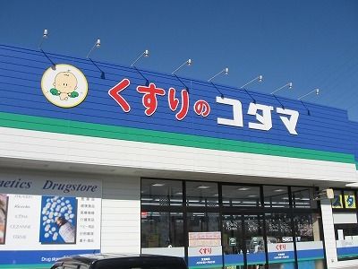 近くのクスリのコダマ上越国府店まで650m（徒歩9分）