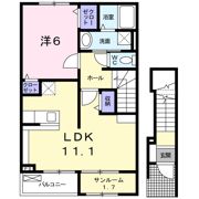 ルミネックスⅡの間取り画像