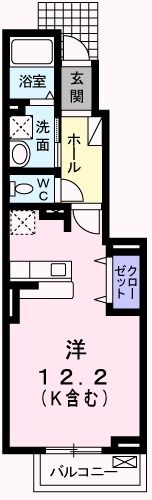 クローバーレジデンスXの間取り画像