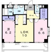 クレメントSの間取り画像