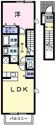 クラールの間取り画像