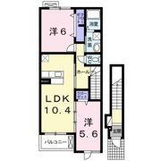フィオーレ Ⅱの間取り画像
