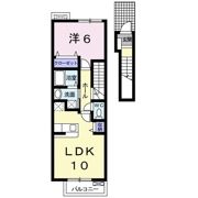 エスポワール Aya Ⅰの間取り画像