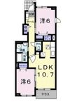 サン・ヴィラ Cの間取り画像