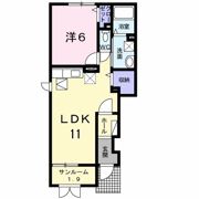 リバーサイド秋里の間取り画像