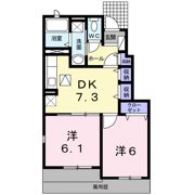 アバンツァート水尻の間取り画像