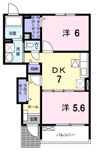 ジャスティス Aの間取り画像