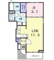 パークサイドの間取り画像