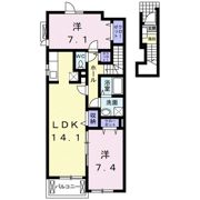 サンパティーク Ⅱの間取り画像