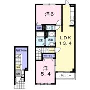 アルドール平岡の間取り画像