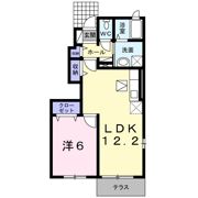 プロスペールコナンⅡAの間取り画像