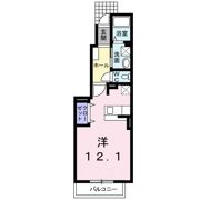 プラシード・Mの間取り画像