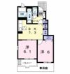 シャルツホフ Bの間取り画像
