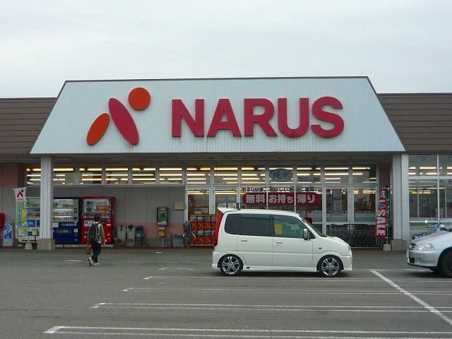 近くのナルス能生町店まで95m（徒歩2分）