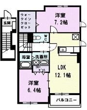 セントヒルズ・ドゥーエの間取り画像