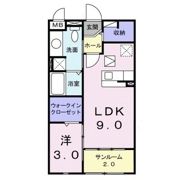 コンフォ－トAの間取り画像
