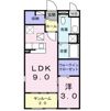 コンフォ－トAの間取り画像