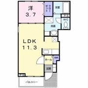 ボア・ソルテ Dの間取り画像