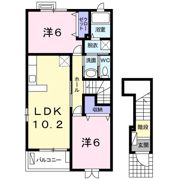 ディアコートCの間取り画像