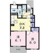 アンベリールBの間取り画像
