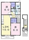 サニージェルメAの間取り画像