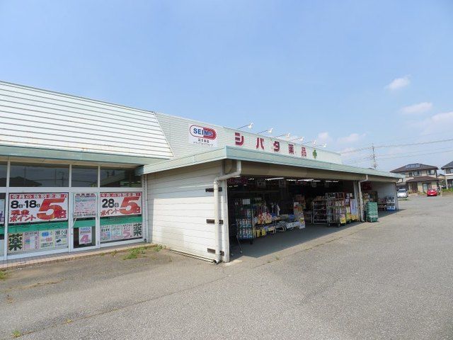 近くのシバタ薬品 笠懸店まで1,600m（徒歩20分）