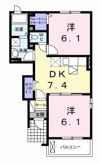 GRACE GARDEN Aの間取り画像