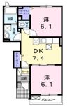 GRACE GARDEN Bの間取り画像