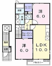 クレメントの間取り画像