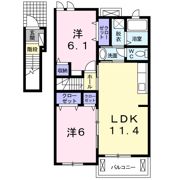 プラーナBの間取り画像