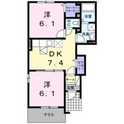 ル・ノンブリ．MIFF Ⅱの間取り画像