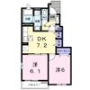 メゾン・ファミールBの間取り画像