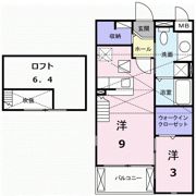 フィオーレ永原Ⅲの間取り画像