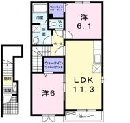 フェリス・イーの間取り画像