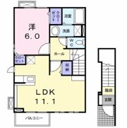 ムーンタウンBの間取り画像