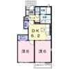 フルッテート Mの間取り画像