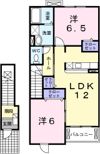 ヴェストAの間取り画像