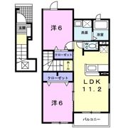 アンジュの間取り画像