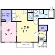 サンビレッジ 伊倉Ⅰの間取り画像