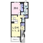 サンビレッジ 伊倉Ⅱの間取り画像
