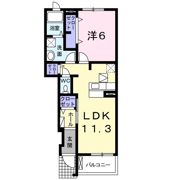 サンビレッジ 伊倉Ⅱの間取り画像