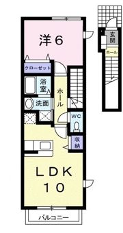ラフレシールの間取り画像
