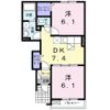 エルヴェ・クレールの間取り画像